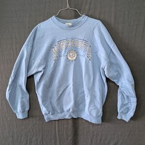 Vintage Minnesota Blue Crewneck Sweatshirt - Size L
